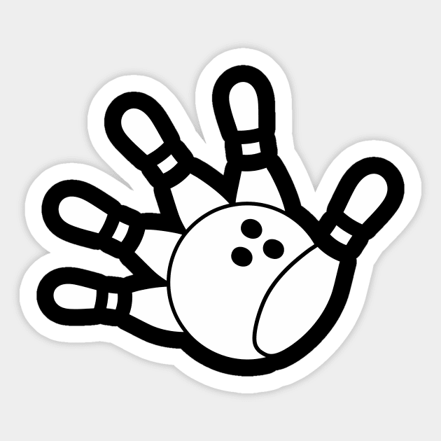 Hey Bowling! (Bowling hand) Sticker by aceofspace